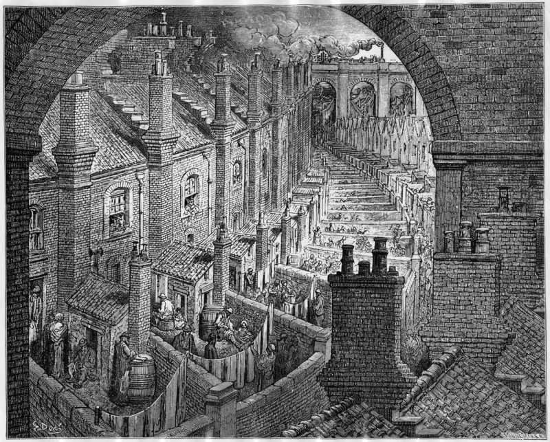 Doré, Bas quartiers de Londres