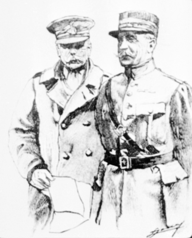 Le Général Foch et le Maréchal Haig