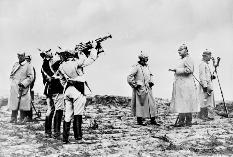 Une manoeuvre du Kaiser en 1913