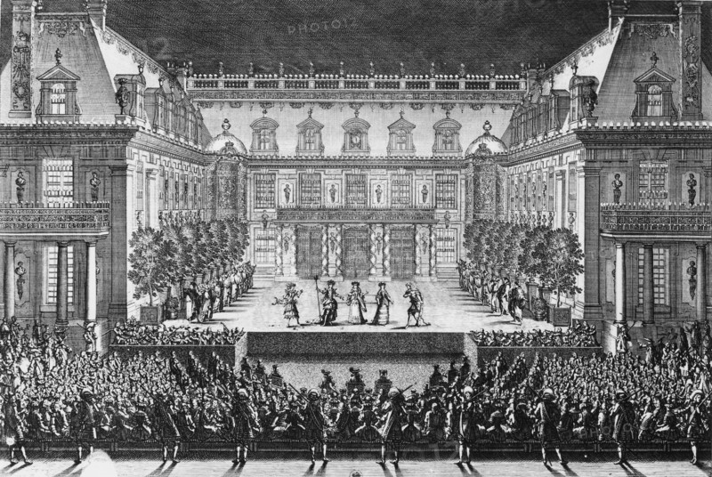 Lepautre, Représentation d'Alceste