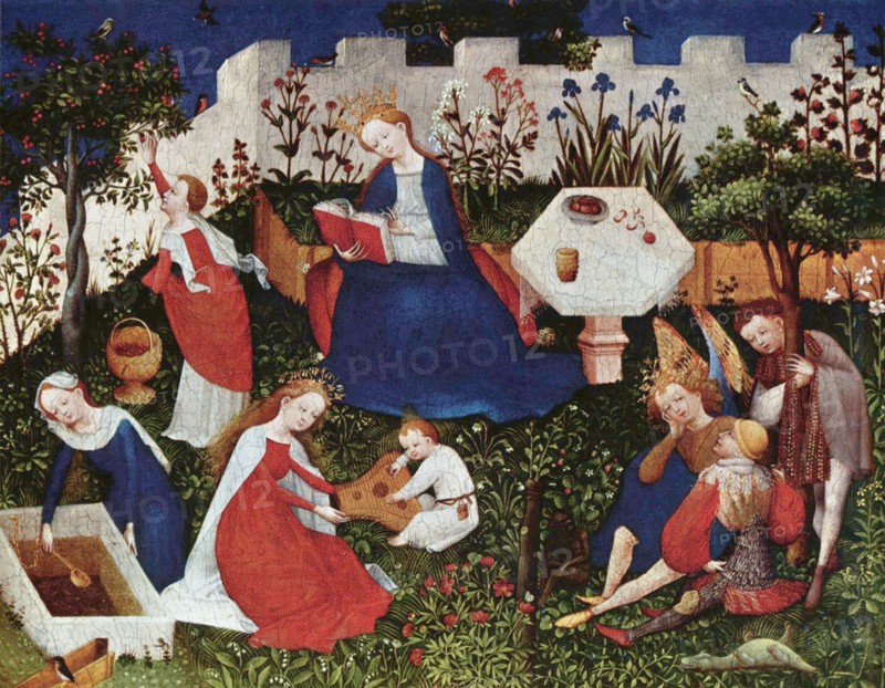 Maître du Haut Rhin, Jardin de Paradis
