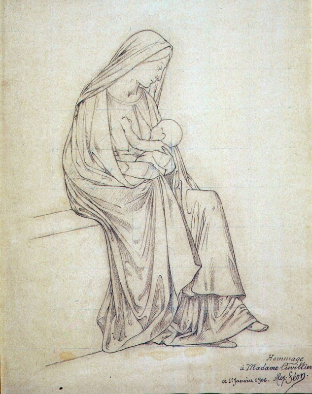 Seon, Mother and Child