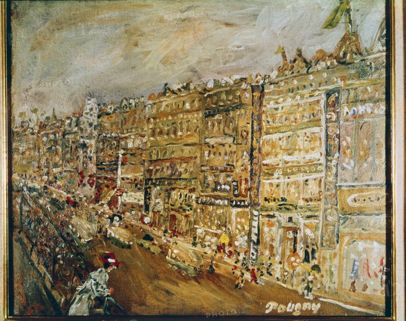 Pougny, La rue de Rivoli