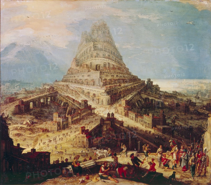 Van Cleve, La construction de la Tour de Babel
