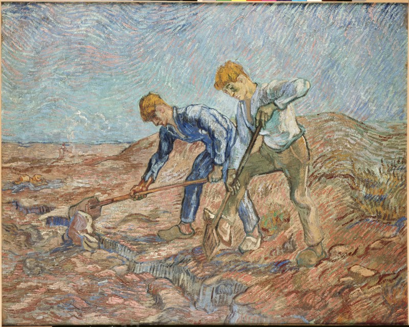 Van Gogh, Les bêcheurs
