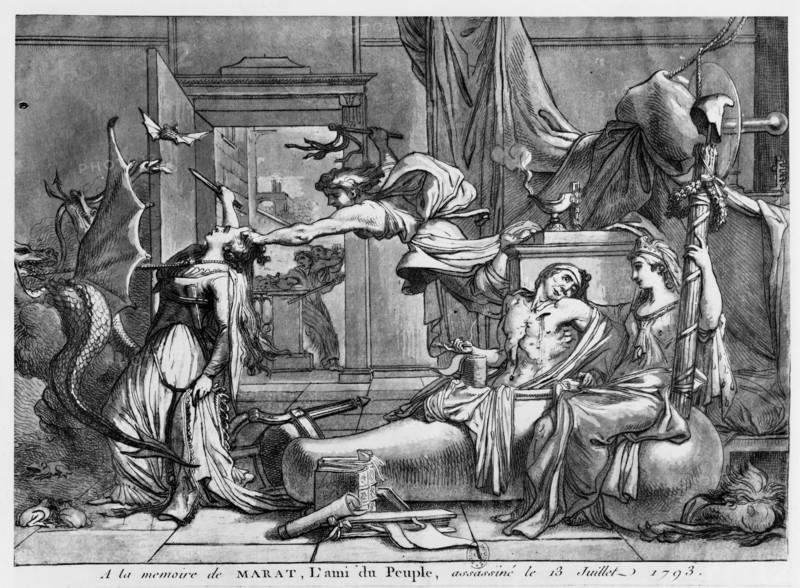 Allégorie à la mémoire de Marat