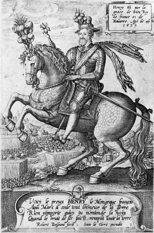 Portrait équestre de Henri IV