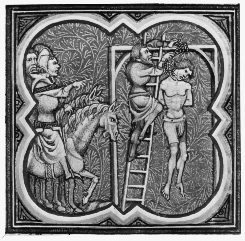 Pendaison sous le règne de Louis VI le Gros