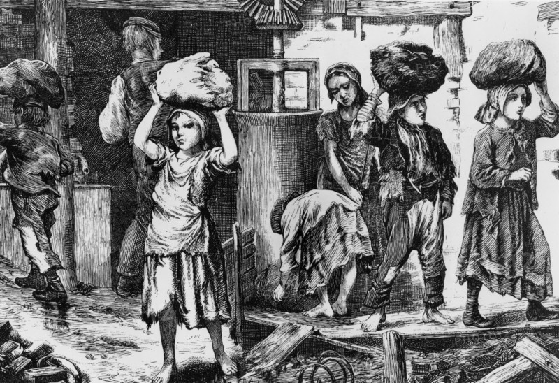 Anonyme, Travail des enfants en Angleterre