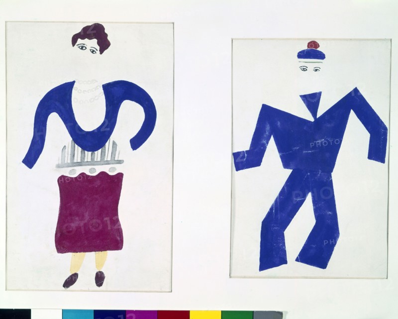 Léger, Costumes pour "Skating-Rink"