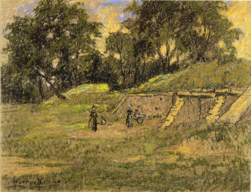 Prins, Les fortifications à Paris