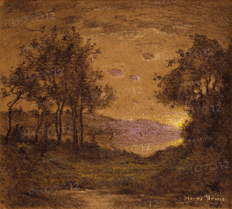 Prins, Coucher de soleil à la lumière mauve