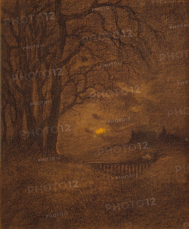 Prins, Pont au coucher de soleil