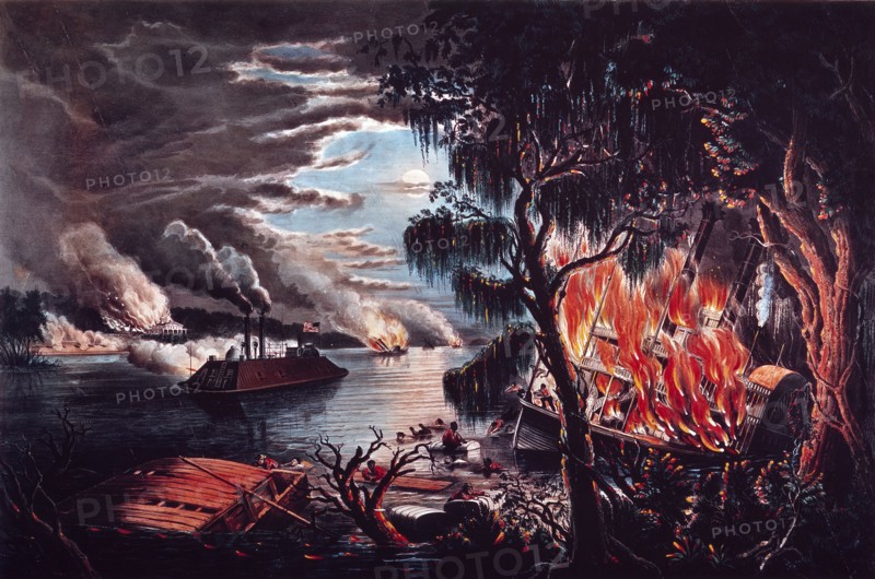La Guerre de Sécession sur le fleuve Mississippi