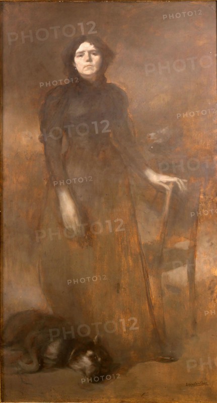 Carrière, Madame Carrière and her dog Farot