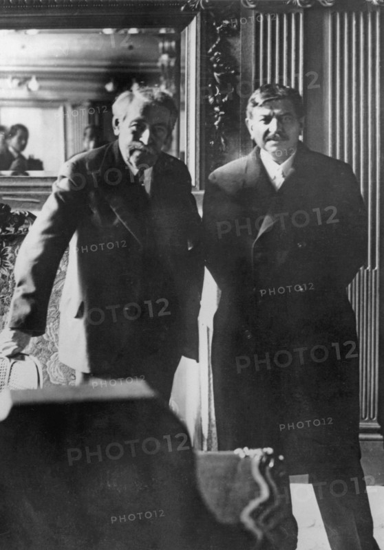 Aristide Briand et Pierre Laval, 1932
