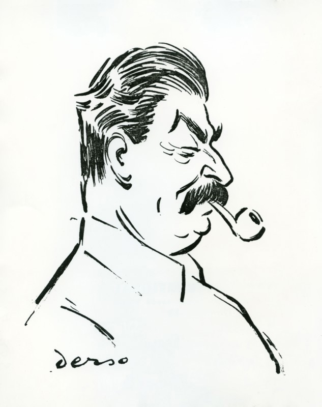Caricature de Joseph Staline