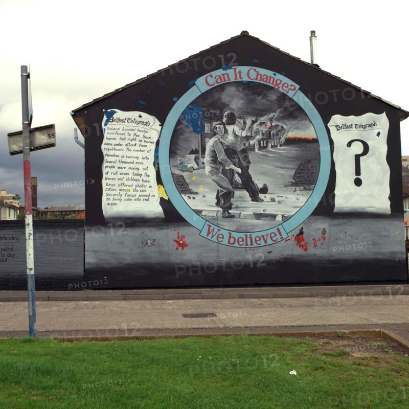 Painted wall in Belfast