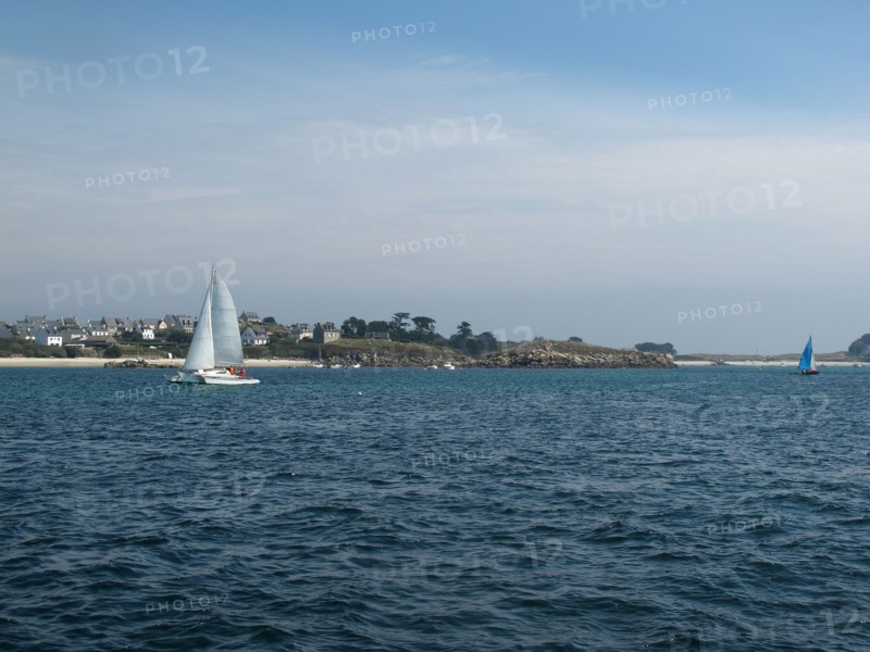 Paysage de l'ile de Batz