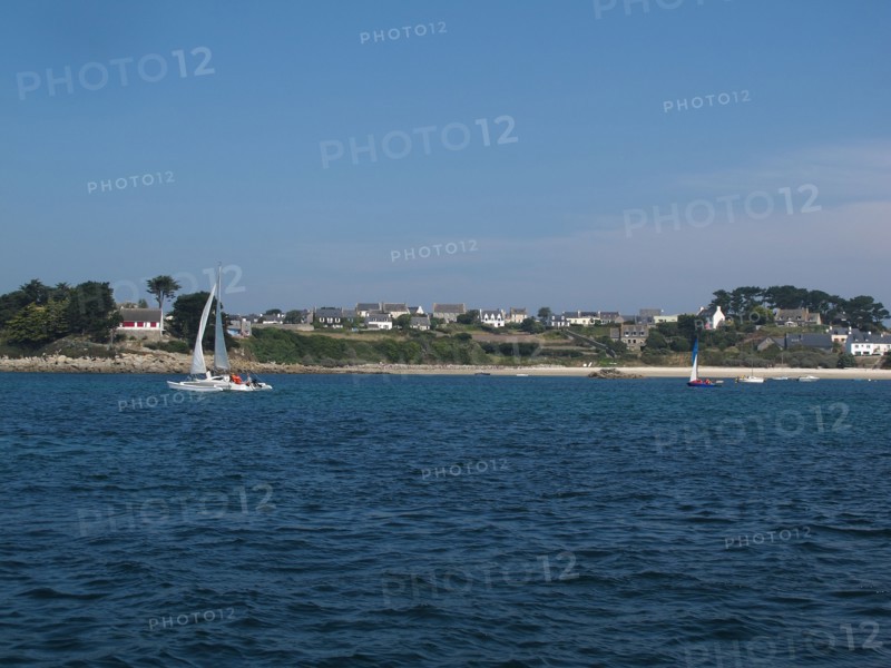Paysage de l'ile de Batz