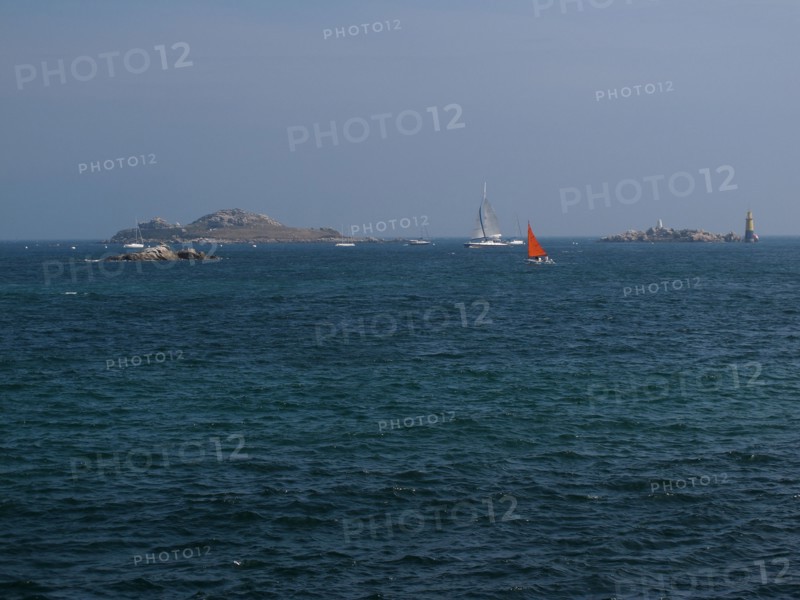 Paysage au large de Roscoff
