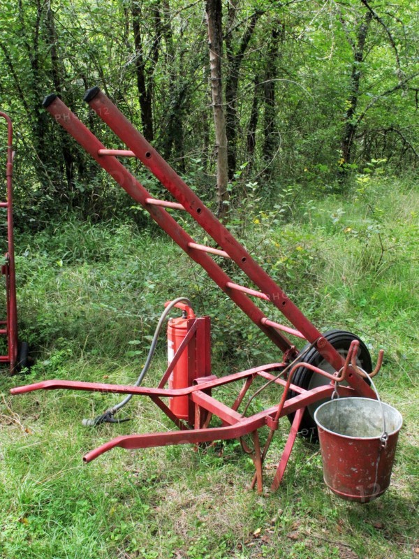Fire wheelbarrow