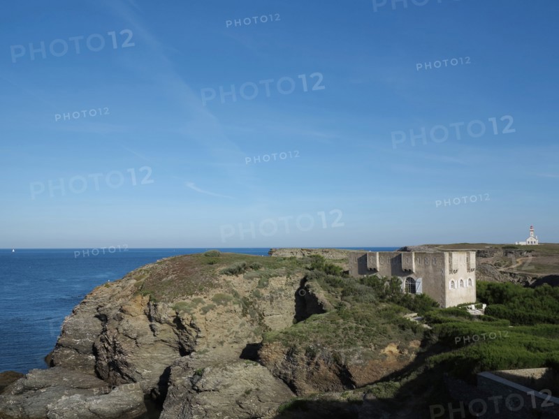 The Fort of Sarah Bernhardt in Belle-Ile, Brittany (Bretagne)