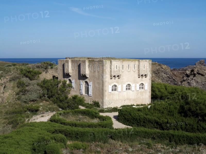 Le fort Sarah Bernhardt a Belle-Ile, Bretagne