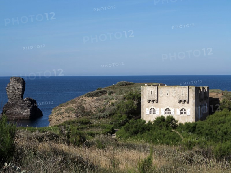 Le fort Sarah Bernhardt a Belle-Ile, Bretagne