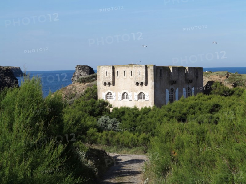 Le fort Sarah Bernhardt a Belle-Ile, Bretagne