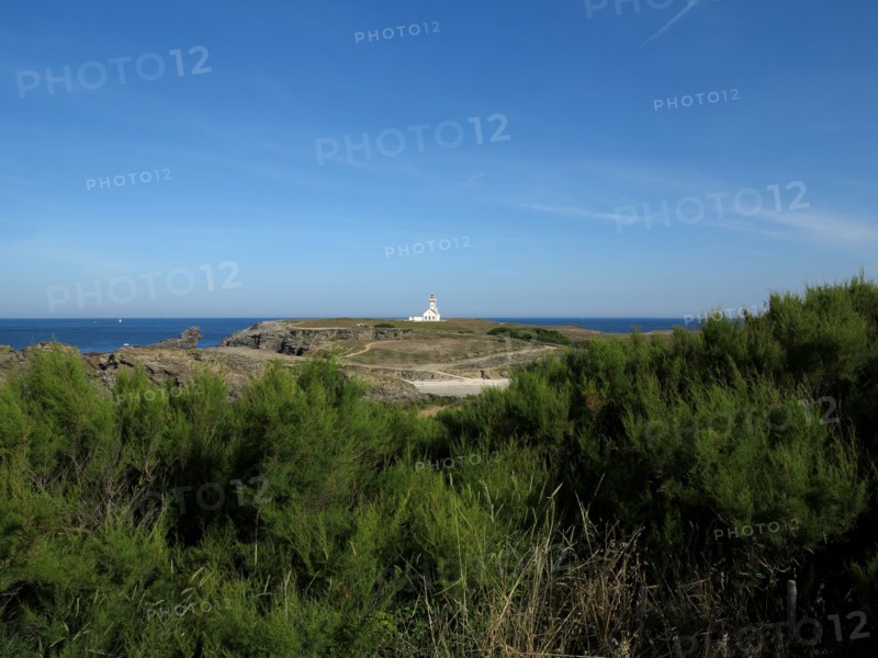 Phare de la Pointe des Poulains a Belle-Ile, Bretagne