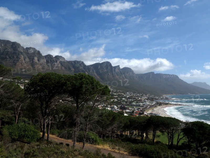 Le Cap, chaine montagneuse des Douze Apotres