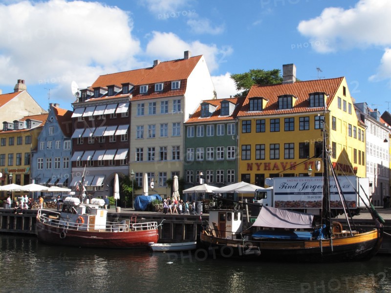 Canal de Nyhavn à Copenhague