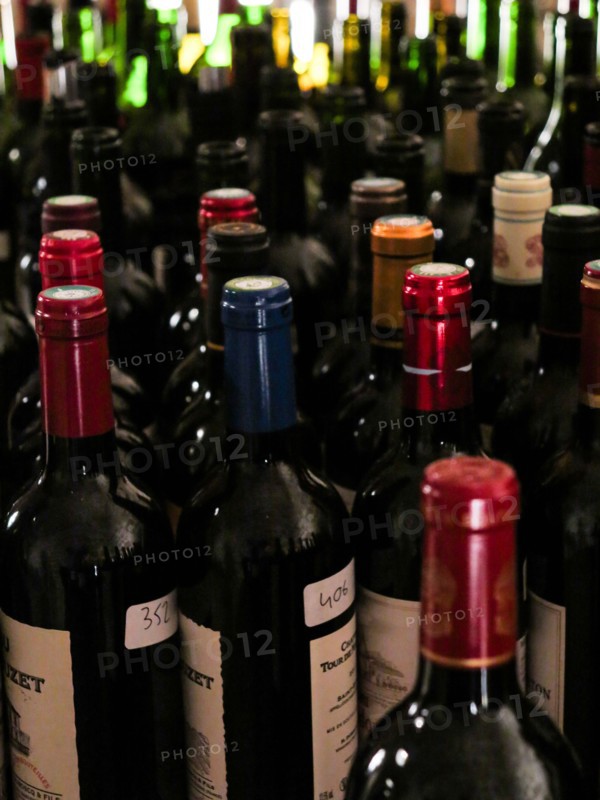 Wine bottles