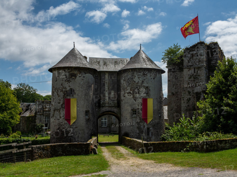 Le château de Chanteloup, en Normandie