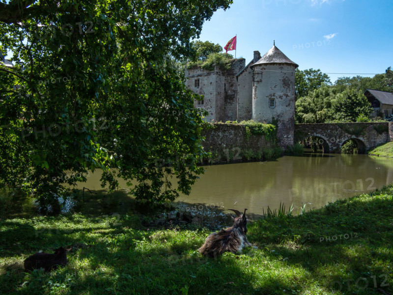 Le château de Chanteloup, en Normandie