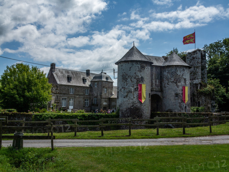 Le château de Chanteloup, en Normandie