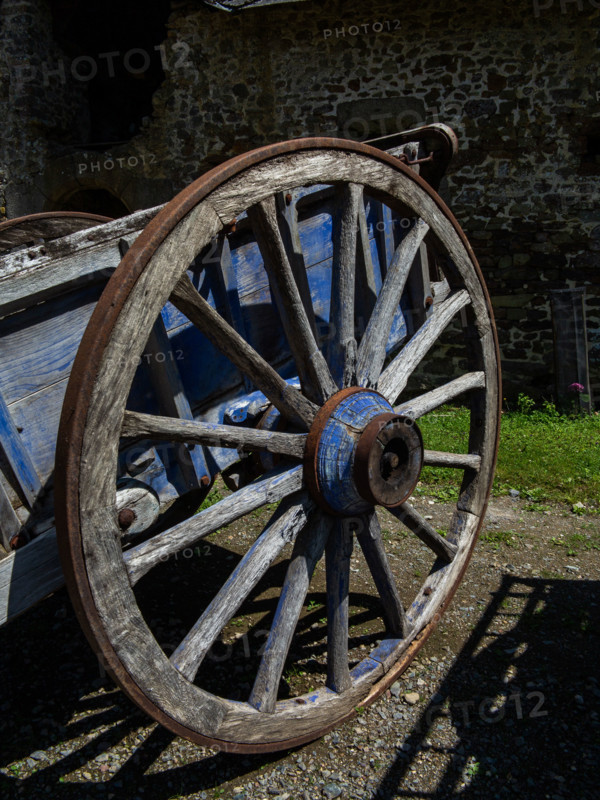 Detail of a cartwheel