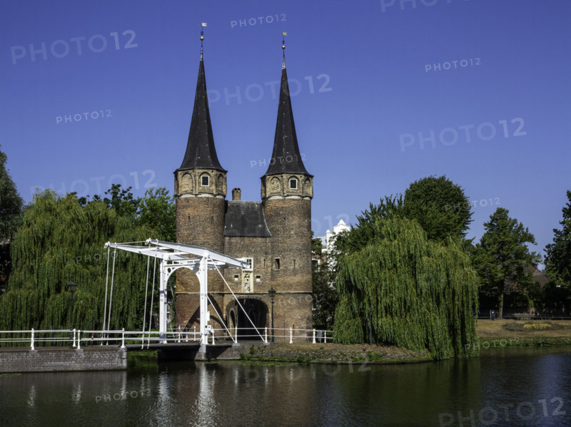 L'Oostpoort à Delft, Pays-Bas