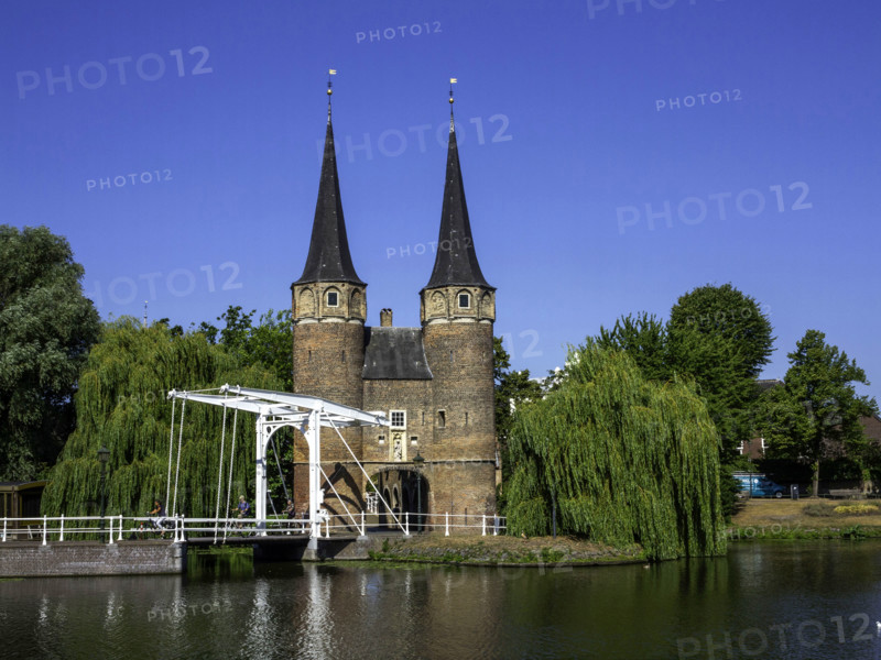 L'Oostpoort à Delft, Pays-Bas