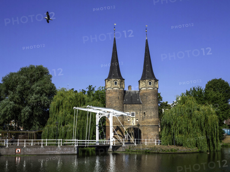 L'Oostpoort à Delft, Pays-Bas