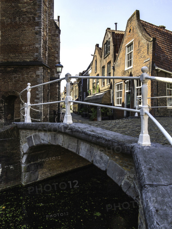 Ruelle dans Delft, Pays-Bas