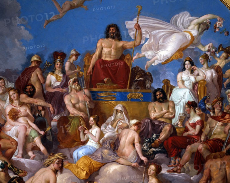 Sabatelli, The Council of the Gods (detail)