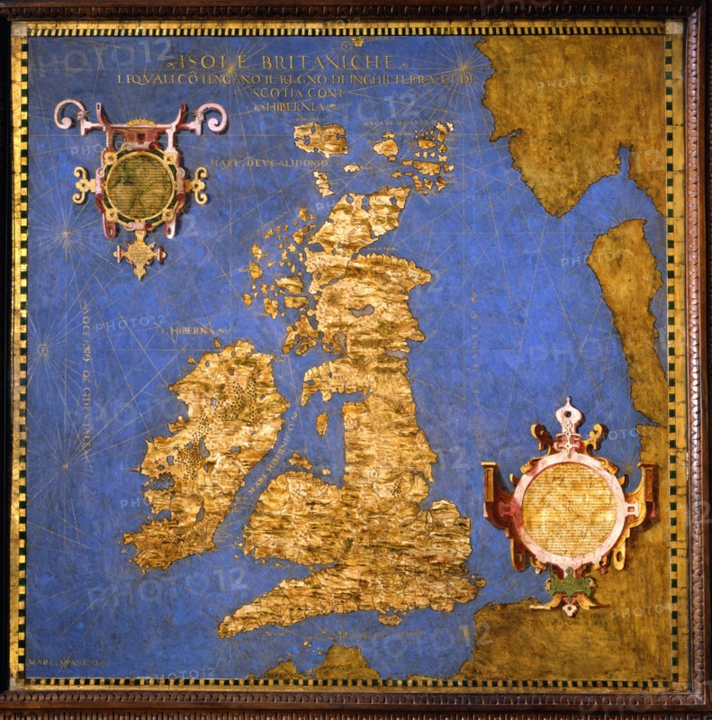 Bonsignori, Map of the British Isles