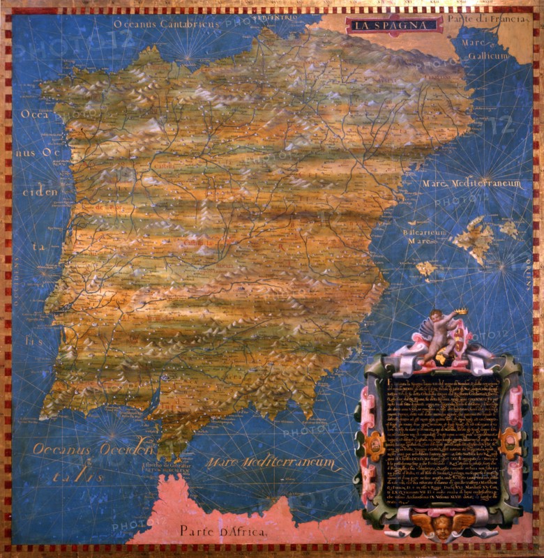 Bonsignori, Map of Spain