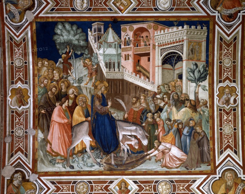 Lorenzetti, Christ entering Jerusalem