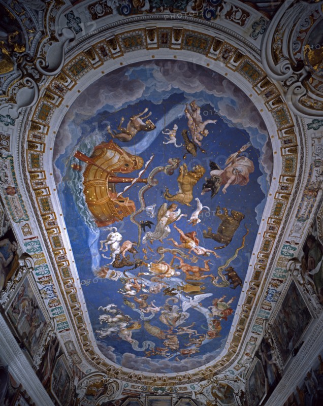 Varese, De Vecchi et Da Reggio, Plafond des Constellations et signes du zodiaque