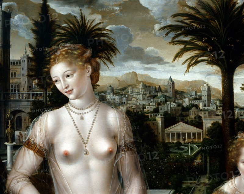 Massys, David and Bathsheba (detail)