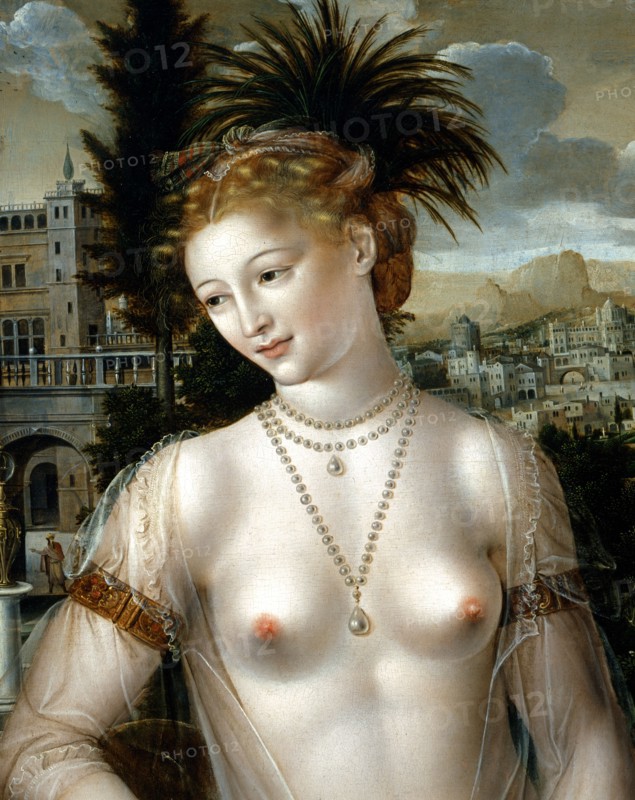 Massys, David and Bathsheba (detail)