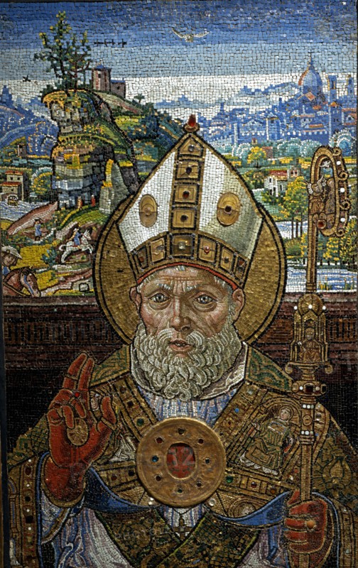 Monte di Giovanni, Saint Zénobe de Florence bénissant